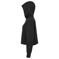 Black - Side - TriDri Womens-Ladies Half Zip Hoodie