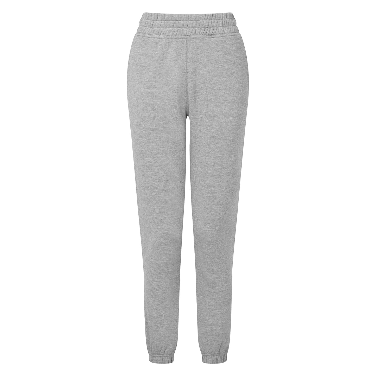 Heather Grey - Front - TriDri Womens-Ladies Heather Plain Jogging Bottoms