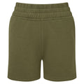 Olive - Front - TriDri Womens-Ladies Shorts