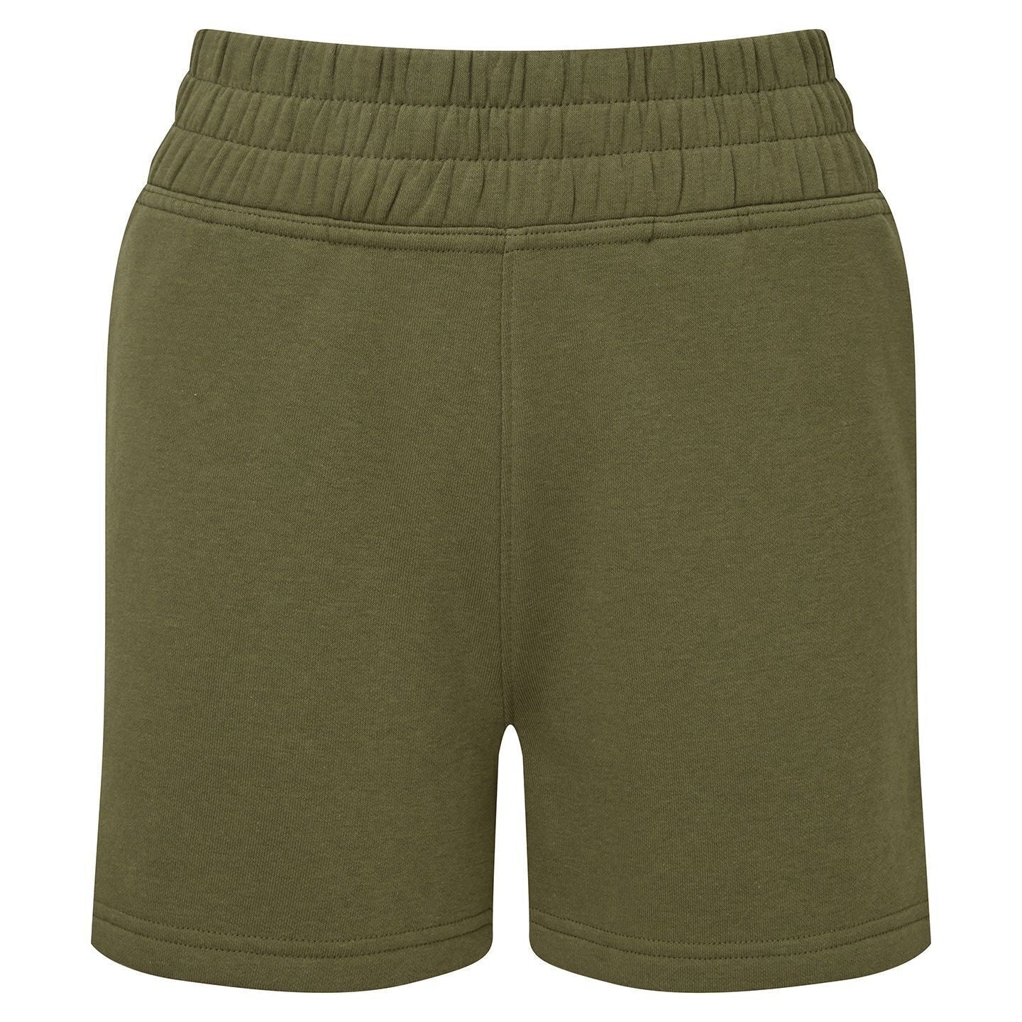 Olive - Front - TriDri Womens-Ladies Shorts