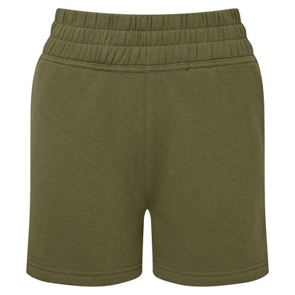 Olive - Front - TriDri Womens-Ladies Shorts