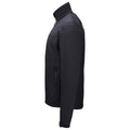 Black - Side - Stanley Mens Teton Double Layered Full Zip Soft Shell Jacket
