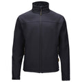 Black - Front - Stanley Mens Teton Double Layered Full Zip Soft Shell Jacket