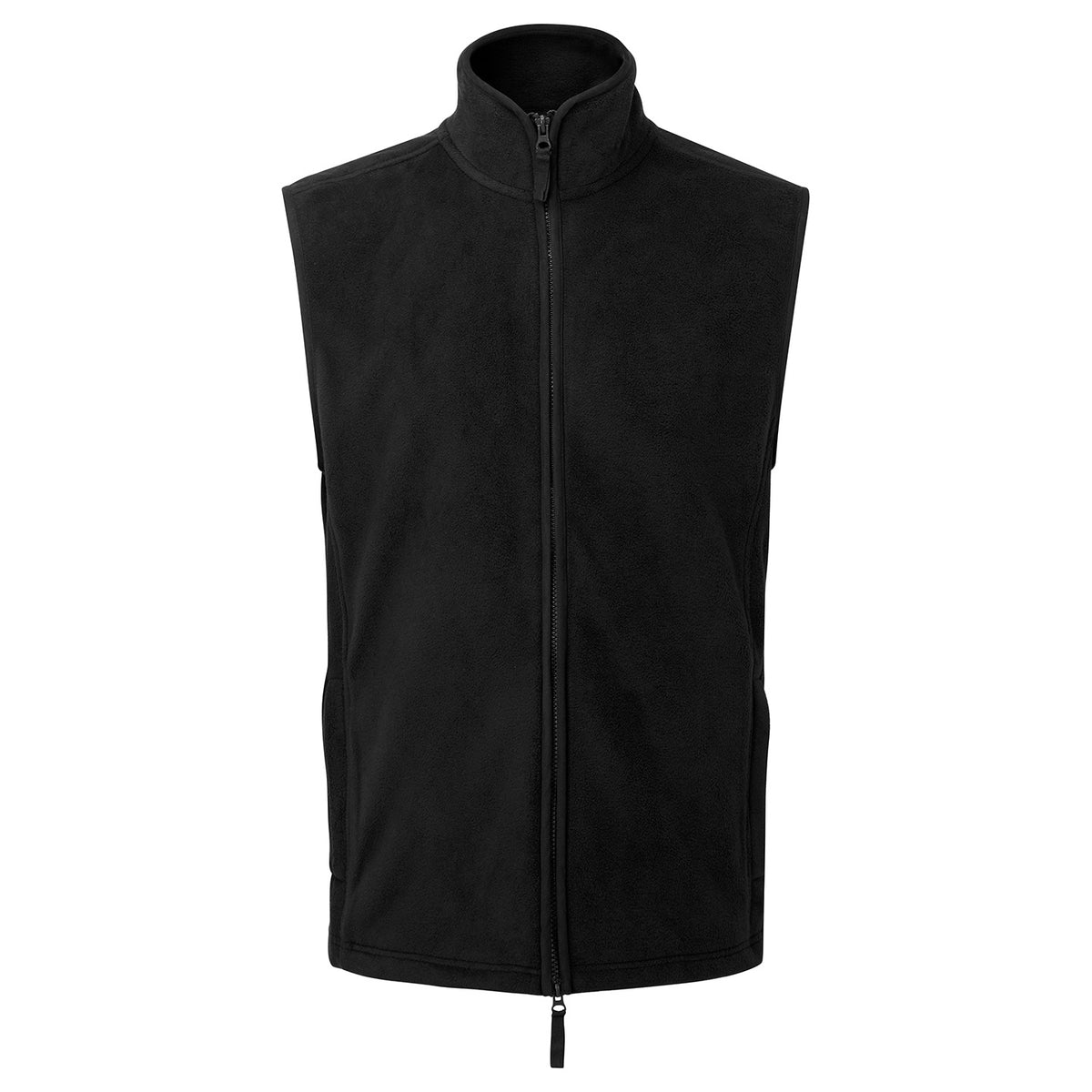 Black - Front - Premier Mens Artisan Fleece Gilet