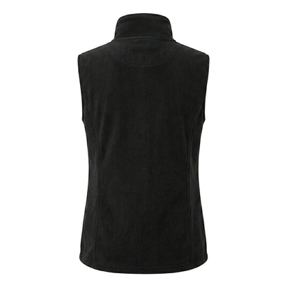 Black - Back - Premier Womens-Ladies Artisan Fleece Gilet
