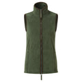 Moss Green-Brown - Front - Premier Womens-Ladies Artisan Fleece Gilet