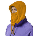 Mustard Yellow - Back - Beechfield Unisex Adult Fleece Recycled Snood