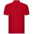 Red - Back - Awdis Childrens-Kids Academy Polo Shirt