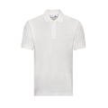 White - Front - Awdis Childrens-Kids Academy Polo Shirt