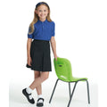 Royal Blue - Side - Awdis Childrens-Kids Academy Polo Shirt