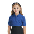 Royal Blue - Back - Awdis Childrens-Kids Academy Polo Shirt