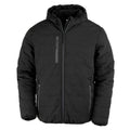 Black - Front - Result Genuine Recycled Mens Compass Padded Jacket