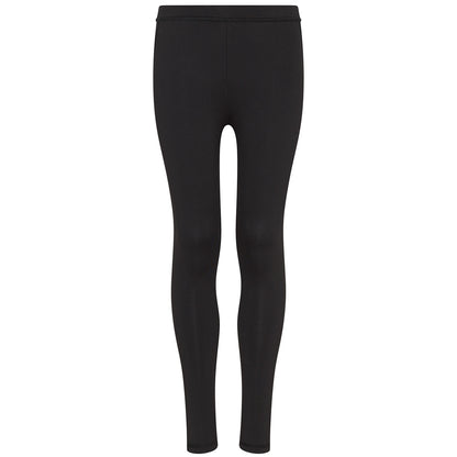 Jet Black - Back - AWDis Cool Childrens-Kids Leggings