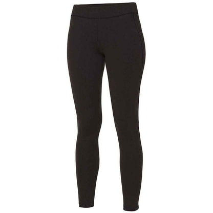 Jet Black - Front - AWDis Cool Childrens-Kids Leggings