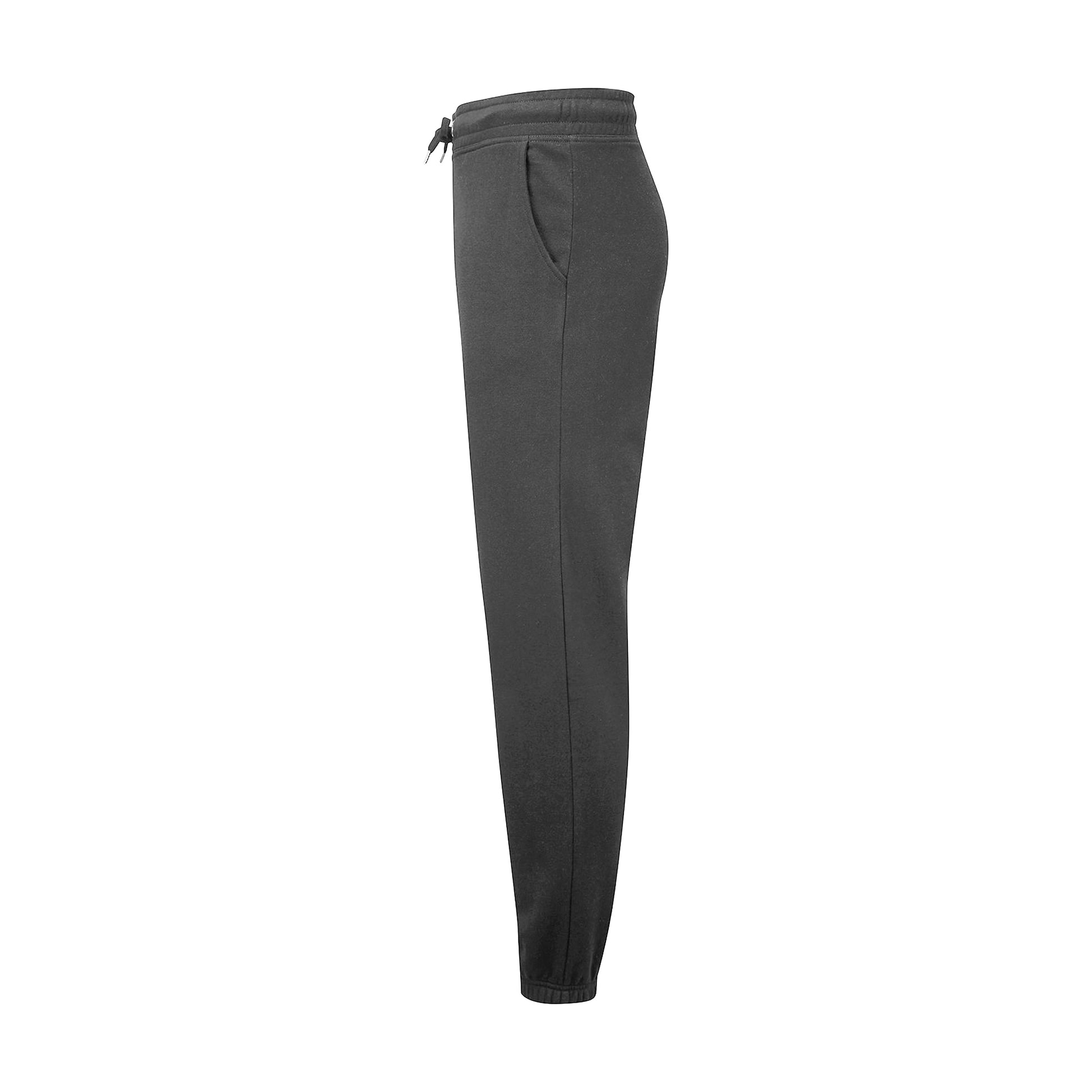 Charcoal - Side - TriDri Mens Classic Jogging Bottoms