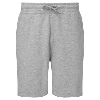 Heather Grey - Front - TriDri Mens Heather Sweat Shorts