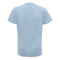 Dusky Blue Melange - Back - TriDri Mens Performance T-Shirt