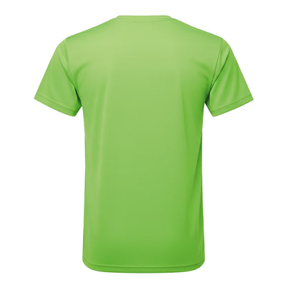 Lime - Back - TriDri Mens Performance T-Shirt