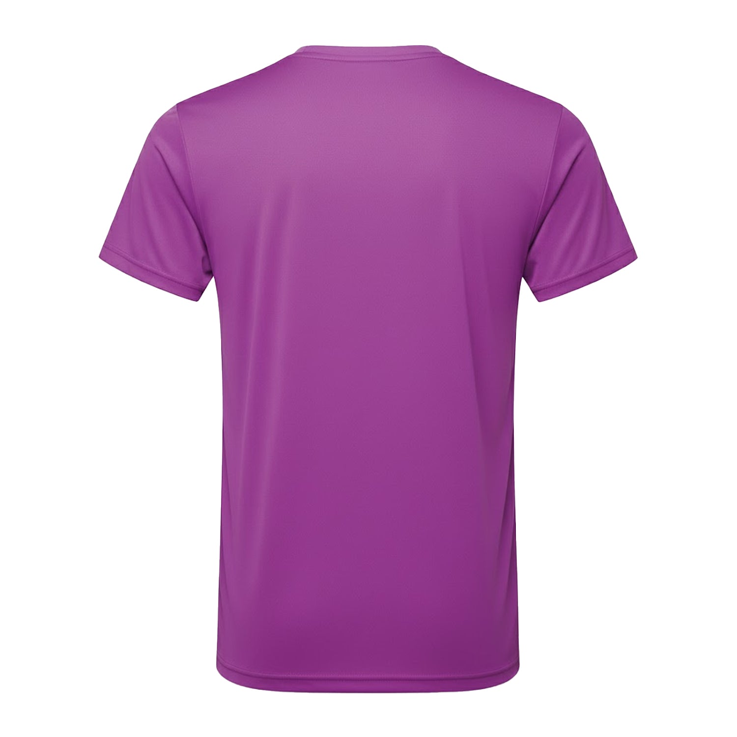 Magenta - Back - TriDri Mens Performance T-Shirt
