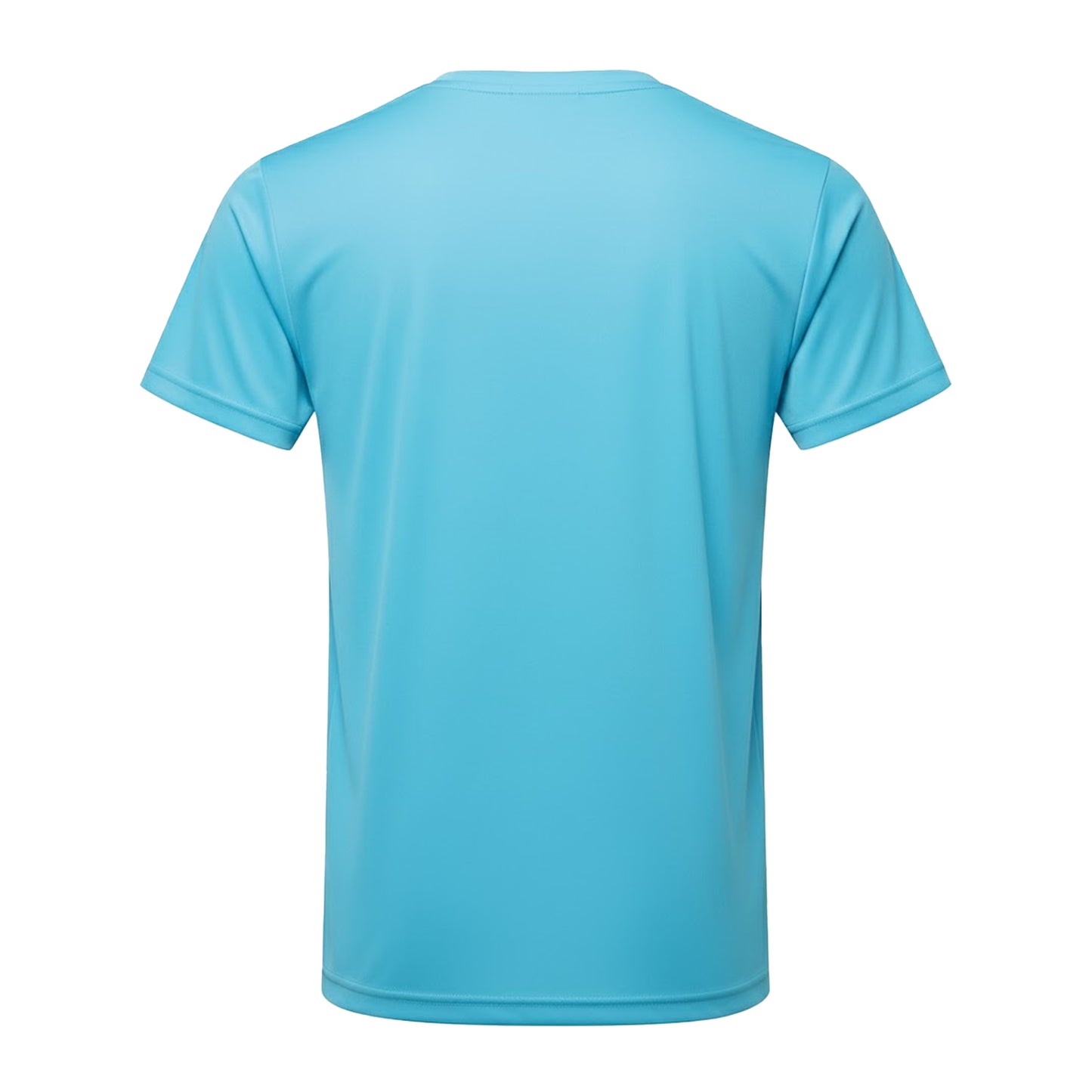 Turquoise - Back - TriDri Mens Performance T-Shirt