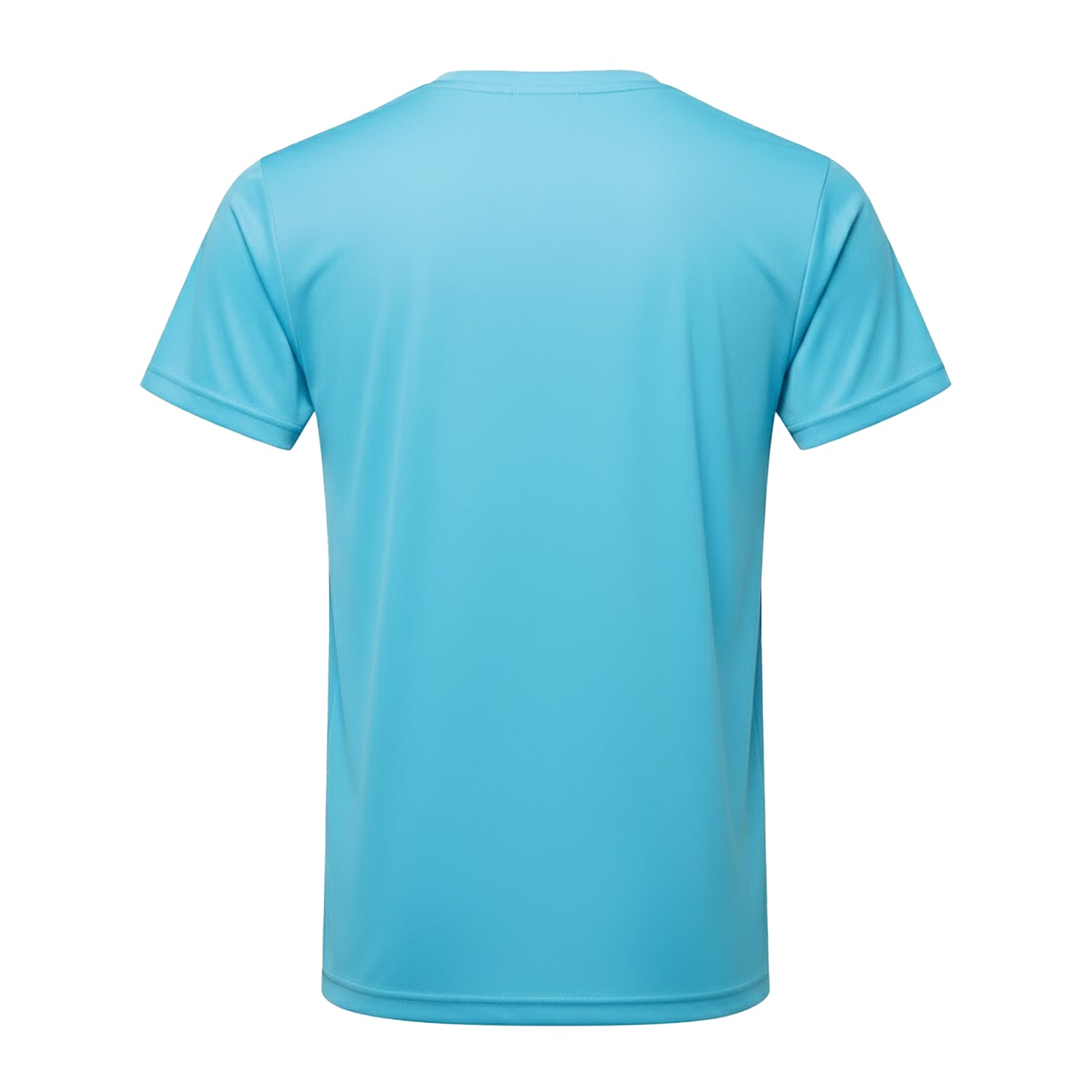 Turquoise - Back - TriDri Mens Performance T-Shirt