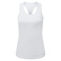 White - Front - TriDri Womens-Ladies Performance Recycled Vest
