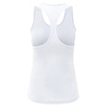White - Back - TriDri Womens-Ladies Performance Recycled Vest