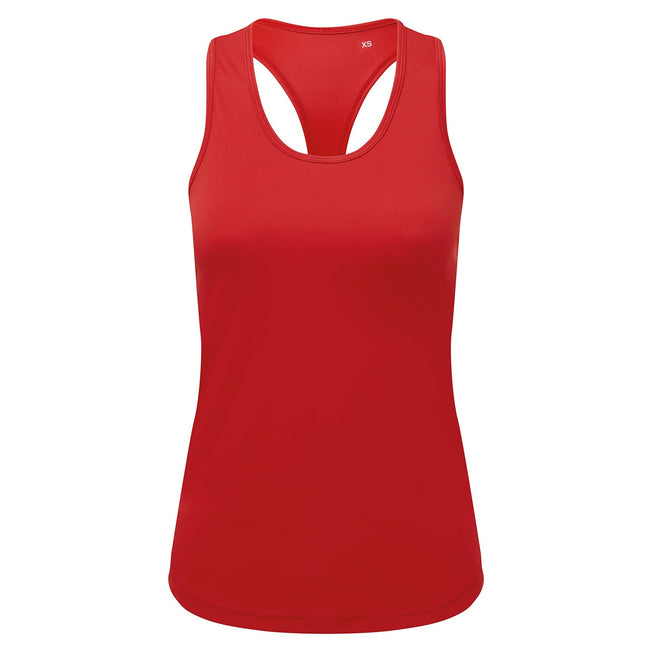 Fire Red - Front - TriDri Womens-Ladies Performance Recycled Vest