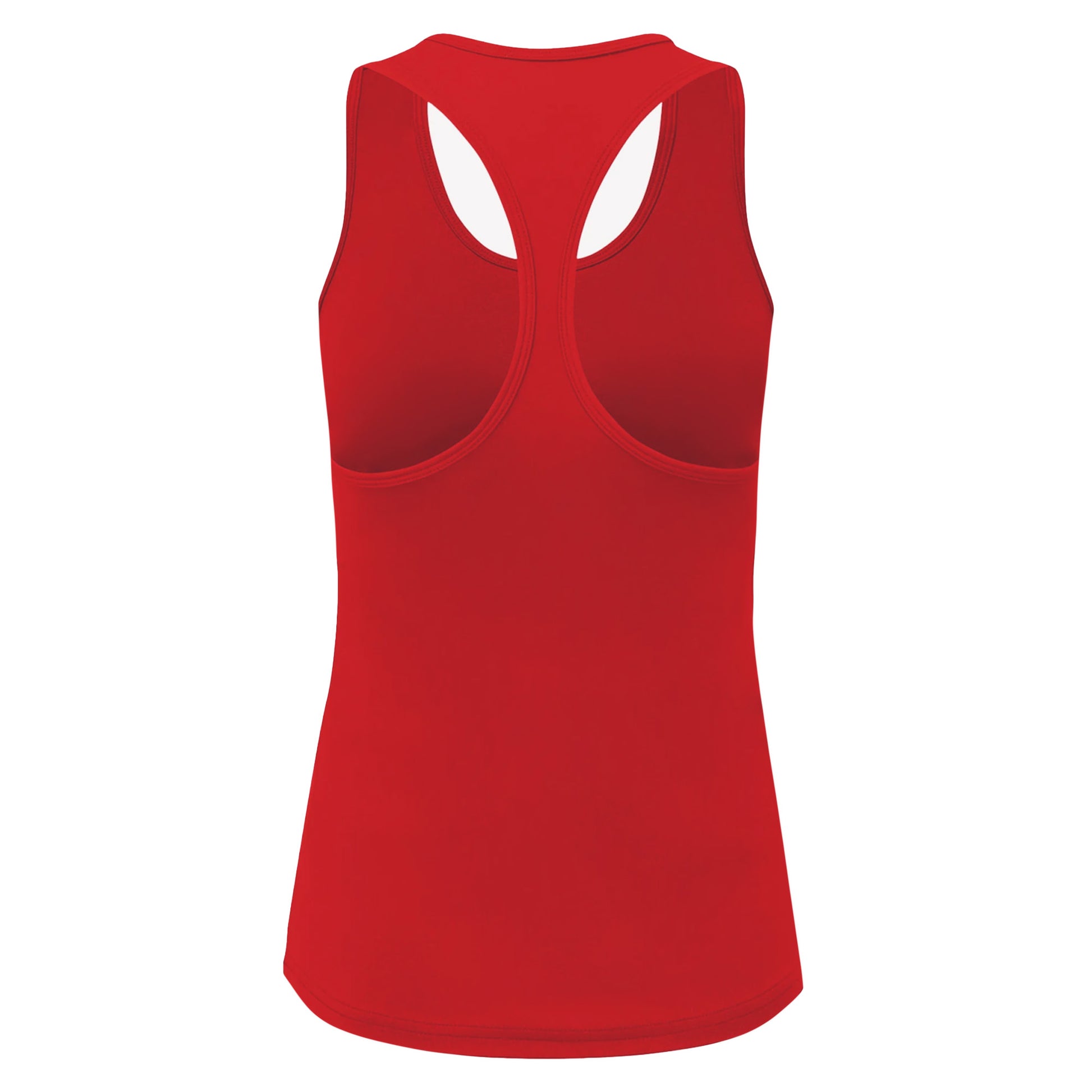 Fire Red - Back - TriDri Womens-Ladies Performance Recycled Vest