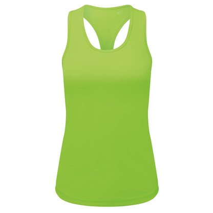 Light Green - Front - TriDri Womens-Ladies Performance Recycled Vest
