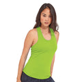 Light Green - Side - TriDri Womens-Ladies Performance Recycled Vest