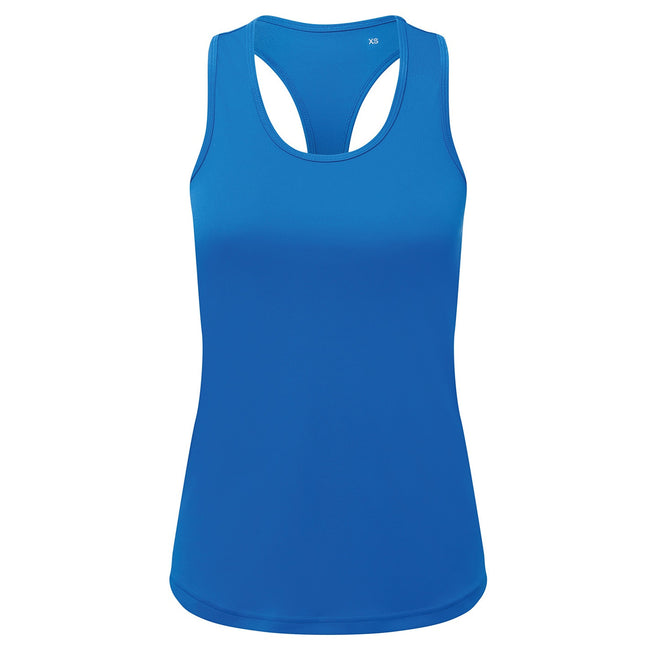 Sapphire Blue - Front - TriDri Womens-Ladies Performance Recycled Vest