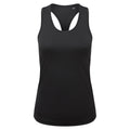 Black - Front - TriDri Womens-Ladies Performance Recycled Vest