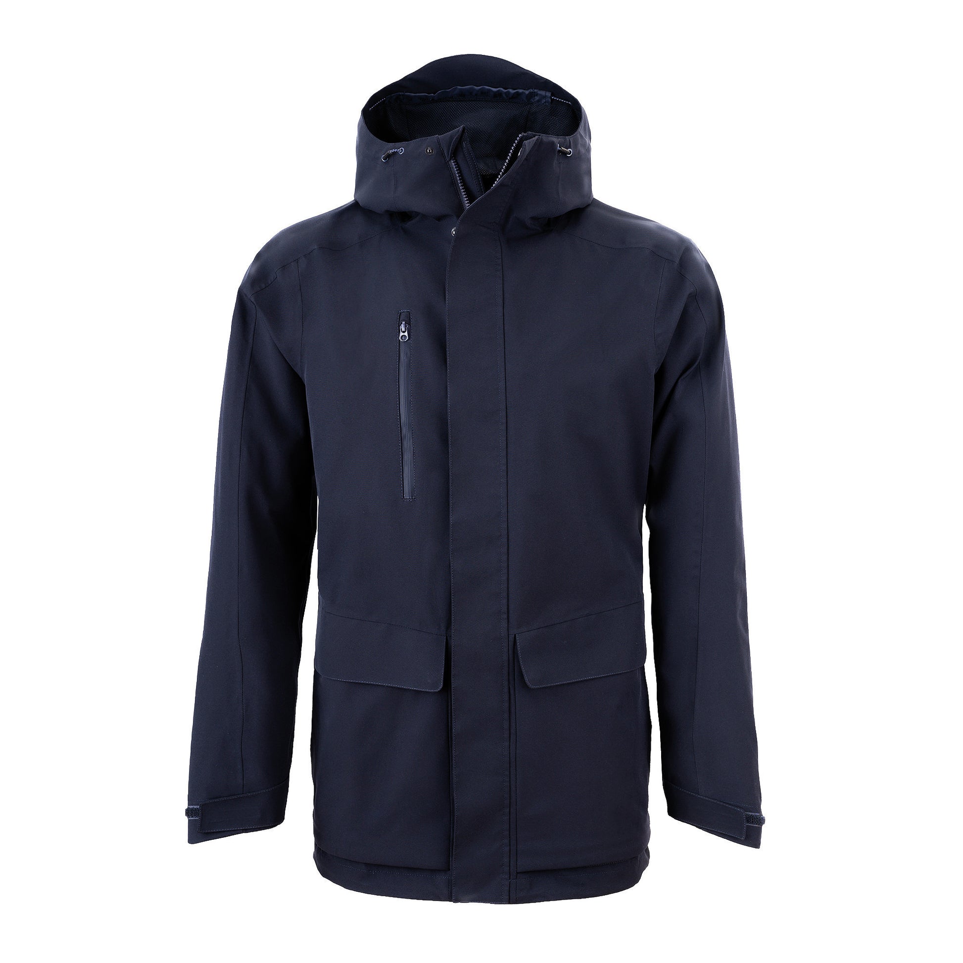 Navy - Front - Craghoppers Mens Expert Kiwi Pro Stretch 3 in 1 Waterproof Jacket