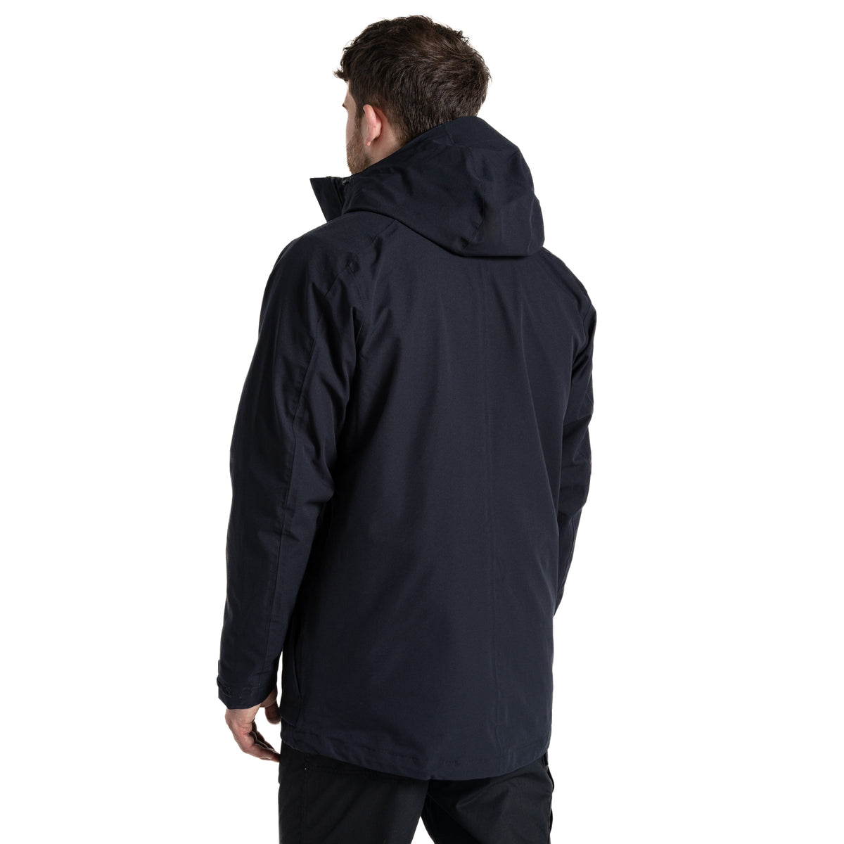 Navy - Lifestyle - Craghoppers Mens Expert Kiwi Pro Stretch 3 in 1 Waterproof Jacket