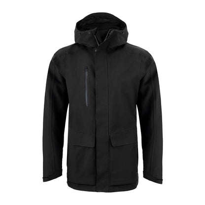 Black - Front - Craghoppers Mens Expert Kiwi Pro Stretch 3 in 1 Waterproof Jacket