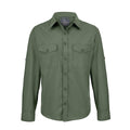 Cedar Green - Front - Craghoppers Mens Expert Kiwi Long-Sleeved Shirt