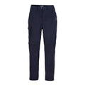Navy - Front - Craghoppers Womens-Ladies Expert Kiwi Convertible Work Trousers