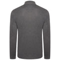 Charcoal Grey Marl-Black - Pack Shot - Dare 2B Mens Knitted Quarter Zip Sweatshirt