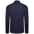 Nightfall Navy-Ebony Grey - Side - Dare 2B Mens Knitted Quarter Zip Sweatshirt