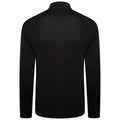 Black-Amber Glow - Pack Shot - Dare 2B Mens Knitted Quarter Zip Sweatshirt
