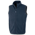 Navy - Front - Result Genuine Recycled Unisex Adult Polarthermic Fleece Body Warmer