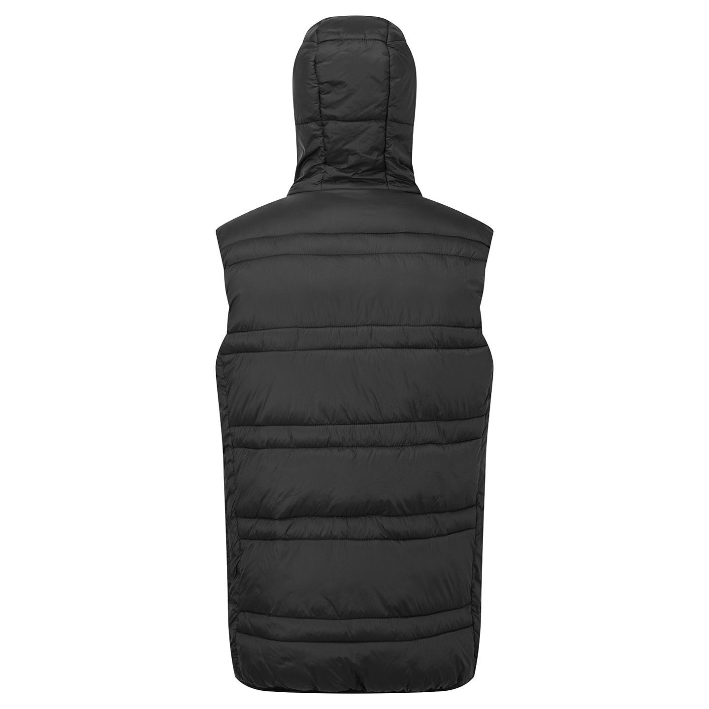 Black - Side - 2786 Mens Latitude Hooded Body Warmer