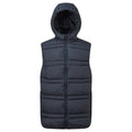 Navy - Front - 2786 Mens Latitude Hooded Body Warmer