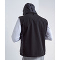 Black - Pack Shot - TriDri Mens Hybrid Gilet