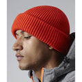 Fire Red - Side - Beechfield Unisex Adult Elements Wind Resistant Beanie