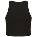 Black - Pack Shot - SF Minni Girls Crop Top