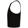 Black - Close up - SF Minni Girls Crop Top