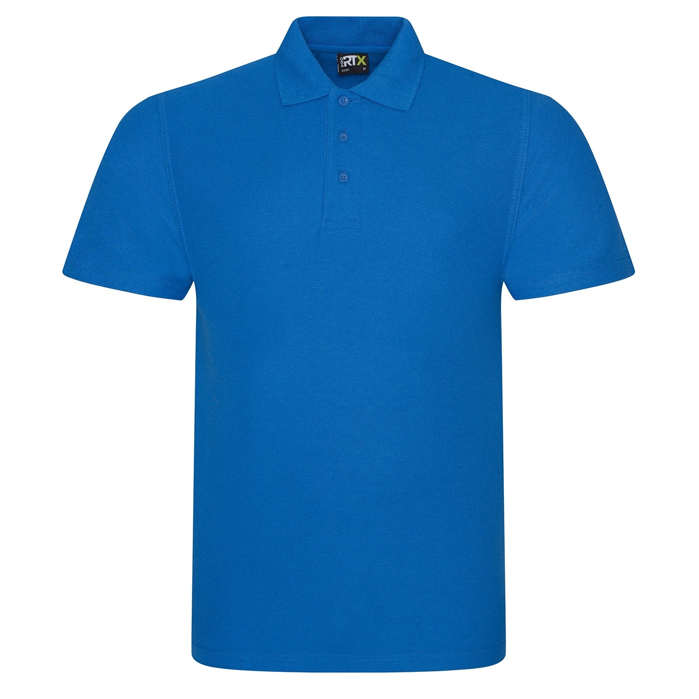 Sapphire Blue - Front - PRO RTX Mens Pro Polo Shirt
