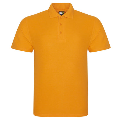 Orange - Front - PRO RTX Mens Pro Polo Shirt